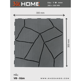 PVC Decking tiles VD - Grey